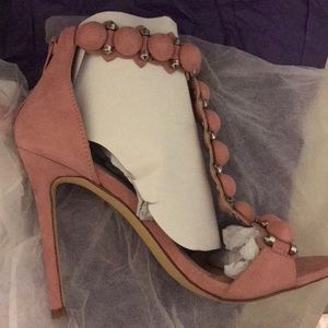 Blush heels